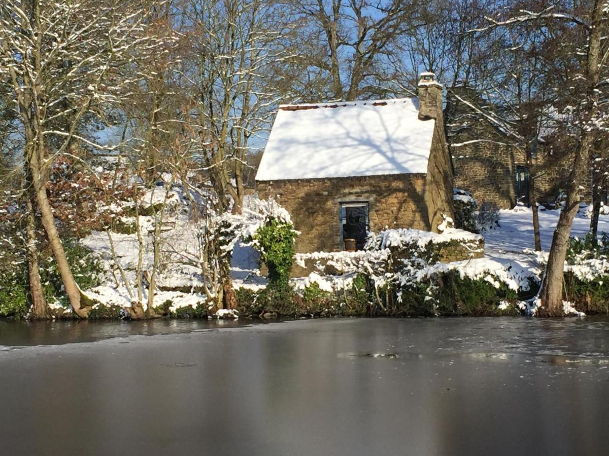 Bed and Breakfast Au Pont Ricoul Saint-Pierre-de-Plesguen Exterior foto