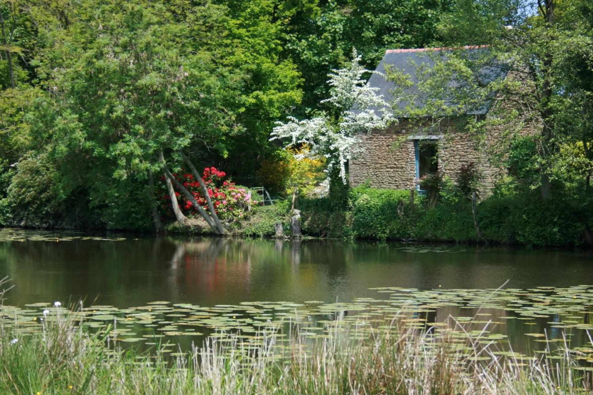 Bed and Breakfast Au Pont Ricoul Saint-Pierre-de-Plesguen Exterior foto