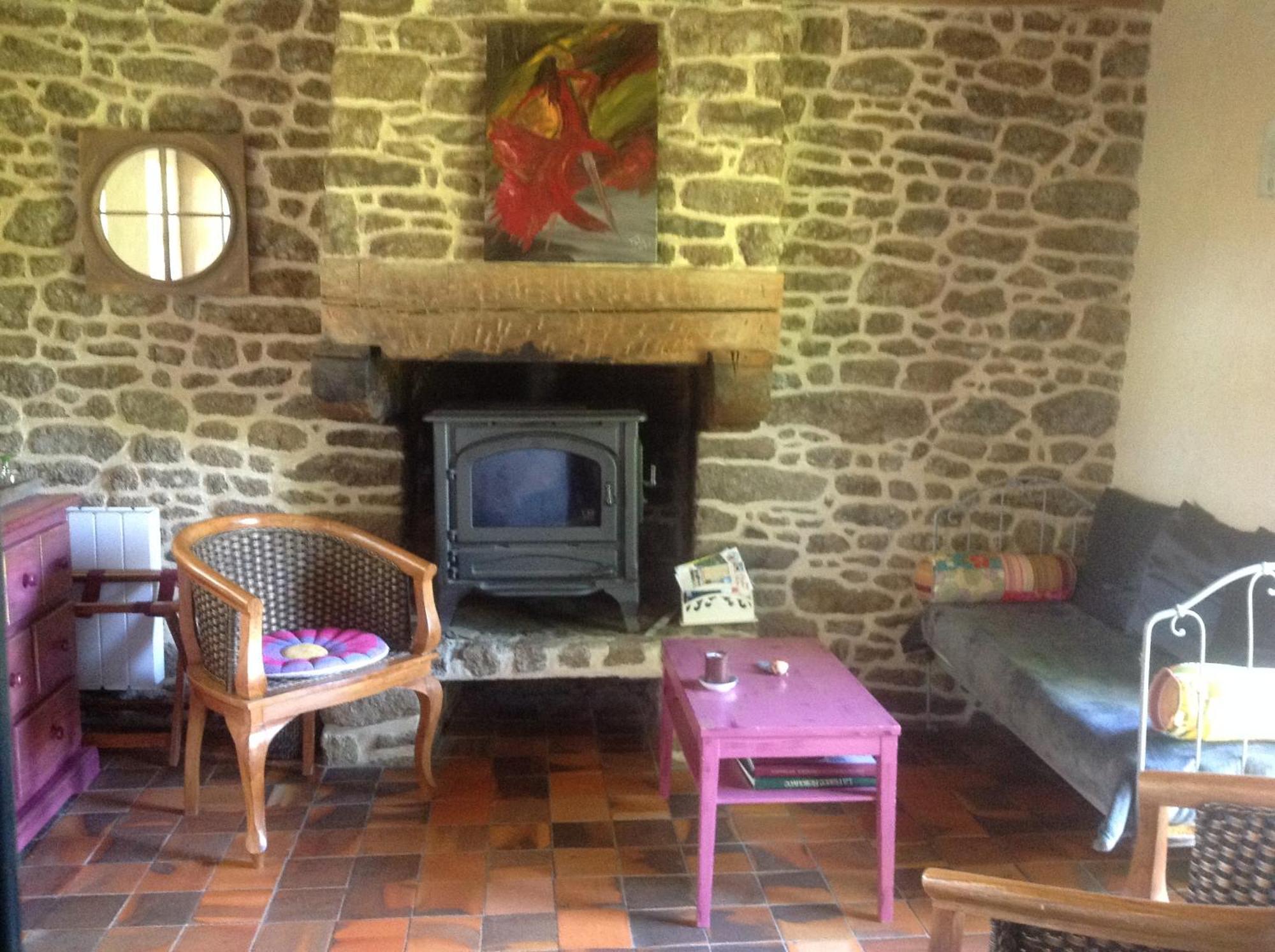 Bed and Breakfast Au Pont Ricoul Saint-Pierre-de-Plesguen Exterior foto