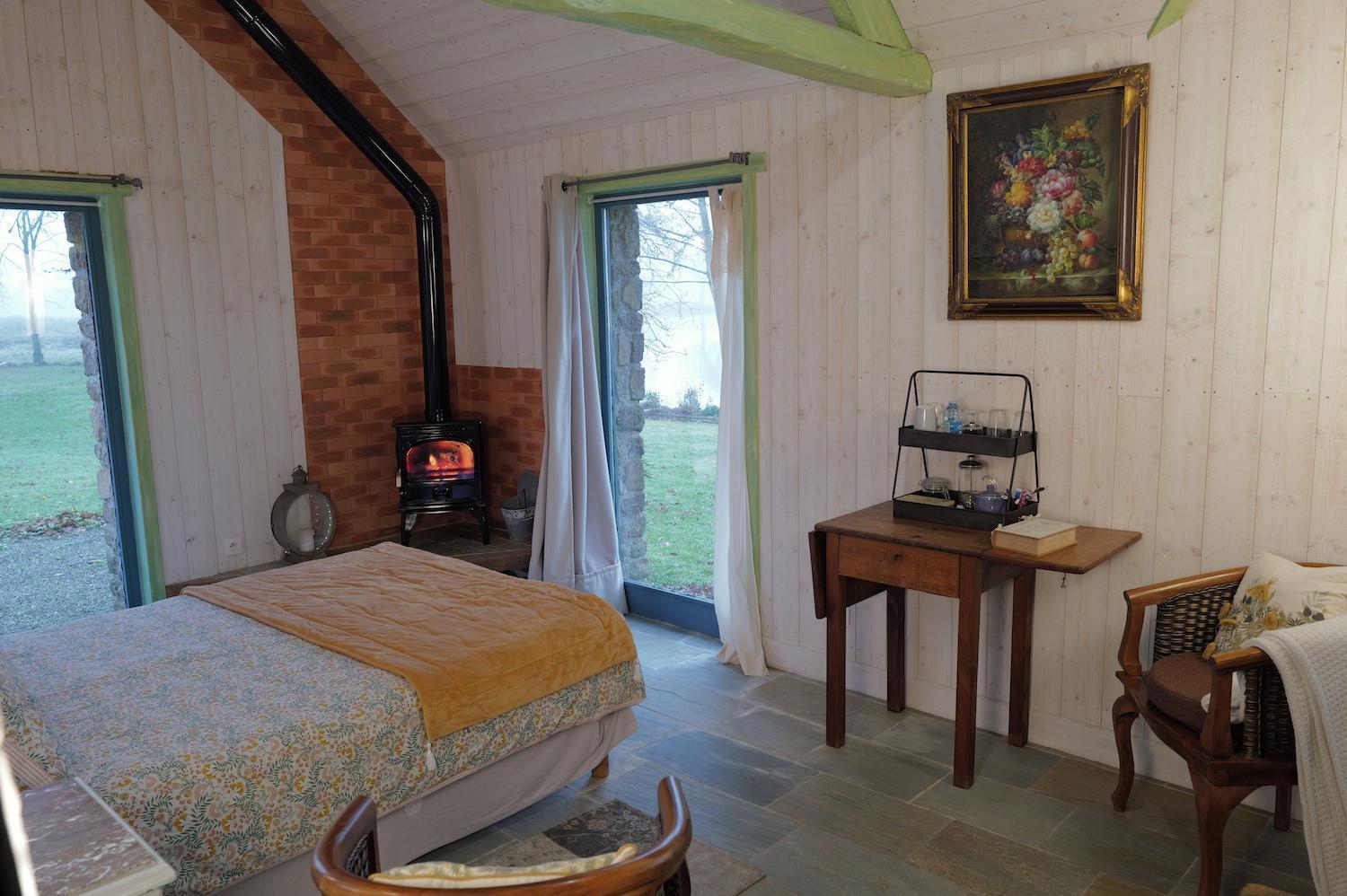 Bed and Breakfast Au Pont Ricoul Saint-Pierre-de-Plesguen Exterior foto